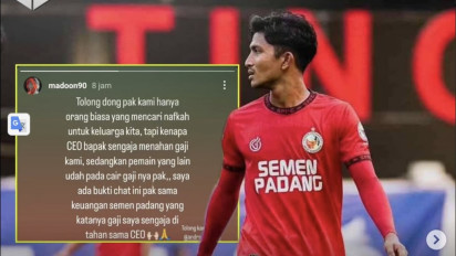 Mertua Pratama Arhan Disentil Netizen Gara-gara Semen Padang FC Belum Bayar Gaji Pemain, Andre Rosiade Langsung Buka Suara