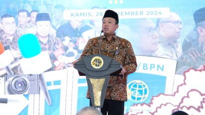 Hadiri Media Gathering Kementerian ATR/BPN, Menteri Nusron: Terima Kasih Teman-Teman Pers