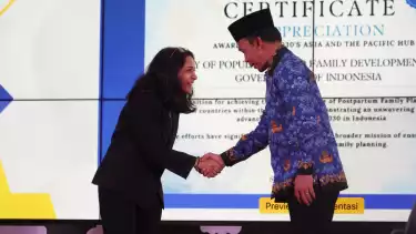 Kementerian Kependudukan dan Pembangunan Keluarga (Kemendukbangga)/BKKBN Indonesia menerima penghargaan Internasional dari organisasi internasional FP2030.