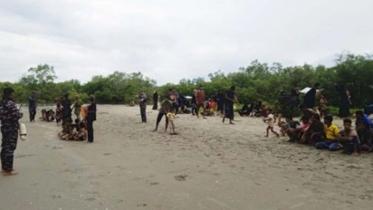 Kapal Motor yang Ditumpangi Karam, 116 Imigran Rohingya Terdampar di Aceh Timur