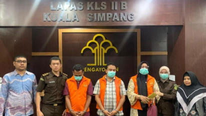 Rugikan Keuangan Negara Rp738,7 Juta, Tiga Orang Ditetapkan Sebagai Tersangka Korupsi Proyek Jalan