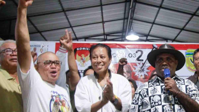 Pilbup Mimika 2024, Maximus Klaim Suaranya Terus Menanjak di Beberapa Distrik