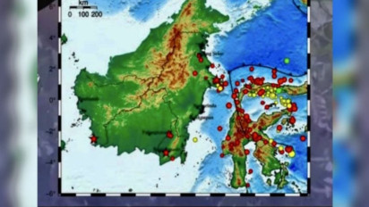 BMKG Catat Gempa Guncang Kalimantan Sebanyak 24 Kali Periode November