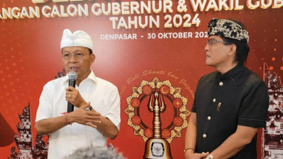 PDIP Dominasi Suara di Kabupaten Kota, Koster Ucapkan Terima Kasih Atas Kepercayaannya ke Masyarakat Bali