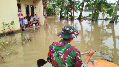 Banjir Landa Sejumlah Desa di Banyumas, BPBD Dirikan Dua Pos Lapangan