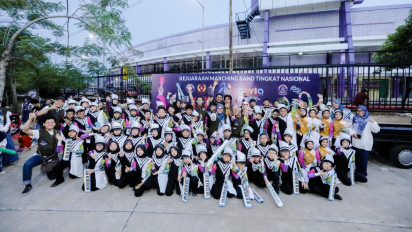 Peserta dari 10 Provinsi Ikuti Batavia Marching Band Nasional 2024 Perebutkan Piala Tetap Kemenpora RI