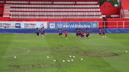 Kondisi Buruk dan Rawan Pemain Cedera, Pelatih Persita Komplain Lapangan Stadion Supriyadi Kota Blitar