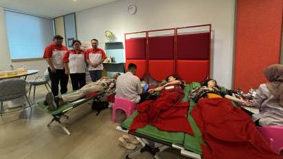 Perhimpunan Indonesia Tionghoa Gelar Aksi Sosial Donor Darah di Tangerang Selatan