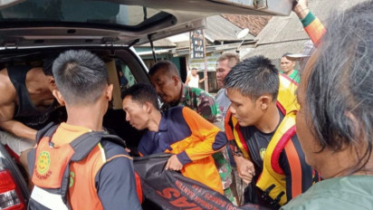Lagi Cuci Motor di Pinggir Sungai Cangkore Pandeglang, Pria Ditemukan Tewas Usai Terseret Arus