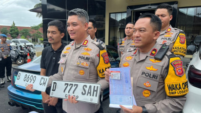 Viral! 2 Mobil Mewah Pakai Nopol yang Sama Berkeliaran di BSD Tangsel, Kapolres Cimahi Beberkan Faktanya