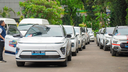 Resmi Dimulai, PLN Lepas Peserta Touring EVenture Jakarta-Bali