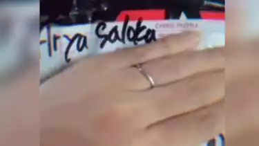 Arya Saloka pamer cincin