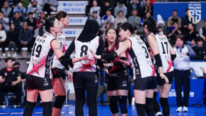 Klasemen Liga Voli Korea usai Red Sparks Hajar Hi-Pass: Megawati Hangestri Cs Berburu Posisi Lee So-young dan IBK Altos