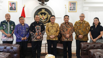 Wujudkan Akuntabilitas Tata Kelola Keuangan, Lemhannas RI Jalin Kerjasama dengan BPK