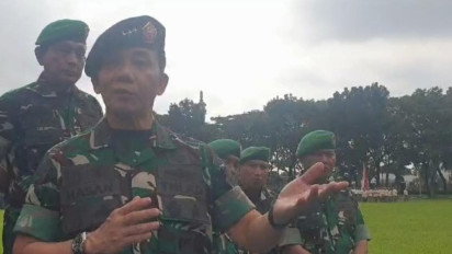 Letjen TNI Muchammad Hasan  Tetapkan 25 Prajurit Sebagai Tersangka Penyerangan di Deli Serdang