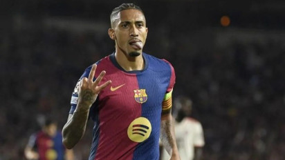 Belum Lima Bulan Musim 2024-2025 Berlangsung, Bintang Barcelona Raphinha Sudah Pecahkan Rekor