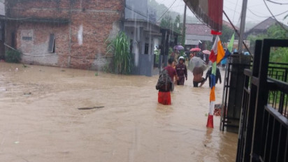 Banjir Rob di Jakarta Utara, 6 RT dan Satu Jalan Tergenang