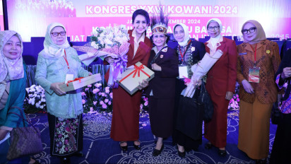 Nannie Hadi Tjahjanto Terpilih Sebagai Ketua Umum KOWANI