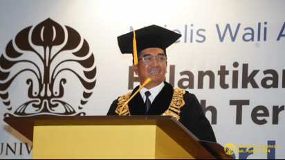 Prof. Heri Hermansyah Resmi Dilantik Sebagai Rektor Universitas Indonesia 2024 - 2029