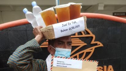 Peragakan Penjual Es Teh Keliling, Aktivis Yogyakarta Kirim Surat ke Presiden Desak Gus Miftah Dicopot dari Jabatannya