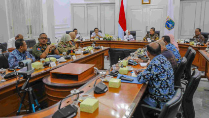 Antisipasi Curah Hujan Tinggi, Pemprov DKI dan BMKG Bersinergi Mitigasi Banjir