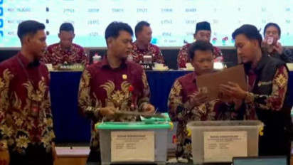 Rekapitulasi Tingkat Kabupaten Nganjuk Selesai, Marhaen-Tri Handy Unggul