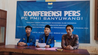 Partisipasi Pemilih Pilkada Banyuwangi 2024 Hanya 59,2 Persen, Ini Kata PMII Banyuwangi