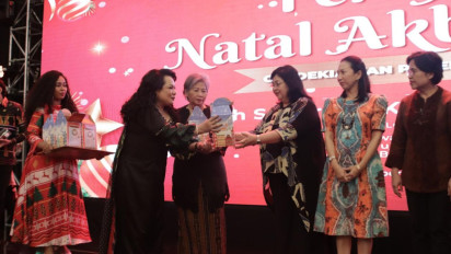 CPP Adakan Perayaan Natal Akbar di Jakarta, Perempuan Papua Didorong Jadi Orang-orang Hebat