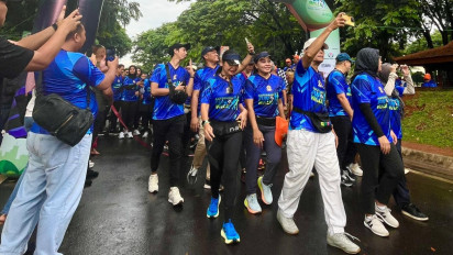 Ajak Warga Jakarta Hidup Sehat dan Cinta Lingkungan, Kafegama Gelar Fun Walk 2024 di TMII