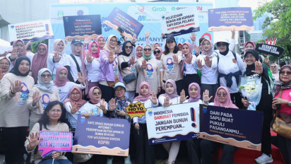 Kampanye Anti Kekerasan di Transportasi Umum, Menteri PPPA Ajak Perempuan Berani Bersuara