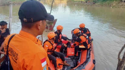 Tim SAR Gabungan Evakuasi Dua Anak Usia 7 Tahun yang Hanyut di Sungai Deli