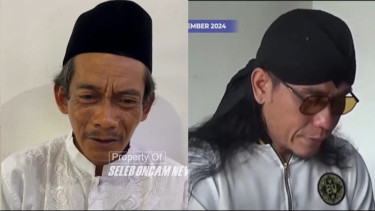 Viral! Pak Sonhaji Penjual Es Teh Menangis Memohon ke Presiden Prabowo untuk Tolak Pengunduran Diri Gus Miftah