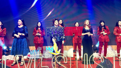 Ada Sepuluh Lagu, Acara Peluncuran Album Perdana dan Perayaan Natal GBI Sukses Digelar