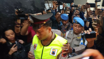 Ini Tampang Aipda Robig Zaenudin Polisi yang Tembak Pelajar SMKN 4 Semarang, Tersorot Saat Jalani Sidang Etik