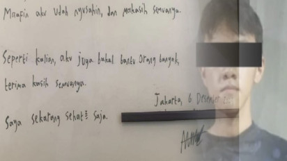 Ternyata Belum Dibaca Sang Ibu, Begini Isi Surat Anak 14 Tahun yang Bunuh Ayah dan Neneknya Sendiri di Lebak Bulus: Maafin Aku…