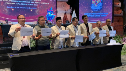 Khofifah-Emil Unggul, Peroleh 12 Juta Suara Sah dalam Rapat Pleno Rekapitulasi Pilgub Jatim