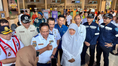 Wamenhub Tinjau Kesiapan Angkutan Laut Natal 2024 dan Tahun Baru 2025 di Pelabuhan Tanjung Perak