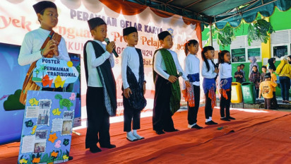 Kreativitas Tanpa Batas, Gebyar Pameran Karya dan Seni Digelar di Sejumlah Sekolah di Surabaya