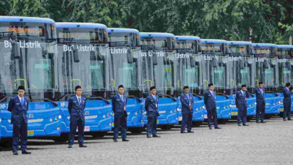Pj. Gubernur Teguh Luncurkan 200 Bus Listrik Baru Transjakarta, Dukung Transformasi Kota Global dan Berkelanjutan