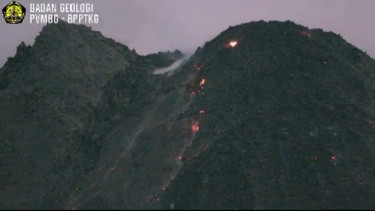 Hujan Mengguyur Puncak Gunung Merapi, BPPTKG Yogyakarta Imbau Waspada Banjir Lahar