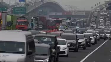 Ilustrasi mudik.