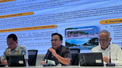 Jasa Marga-Hutama Karya Pastikan Tak Ada Diskon Tarif Tol Saat Nataru 2024/2025