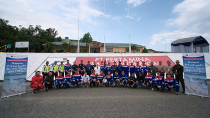 RSO PT Pertamina Trans Kontinental dan PSTB Balikpapan Kolaborasi Gelar Exercise Drill Manuvra ISPS Code