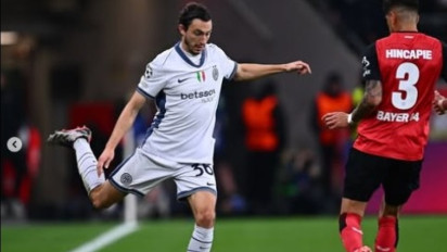 Hasil Bayer Leverkusen vs Inter Milan di Liga Champions 2023-2024: Gol Telat Nordi Mukiele Bikin Nerazzurri Kalah 0-1