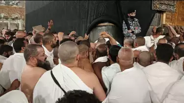 Ilustrasi ibadah haji 2025