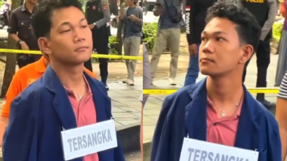 Seakan Tak Ada Penyesalan, Ekspresi Wajah Agus Buntung 'Cool' Banget Saat Rekonstruksi Kasus Pelecehan Seksual, Netizen: Aura Cowok yang Gak Pernah Maen Tangan!