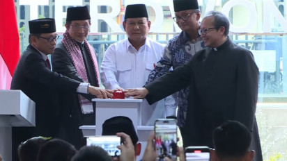 Terowongan Silaturahim Masjid Istiqlal-Gereja Katedral Diresmikan Presiden Prabowo, Menteri Agama Bagikan Filosofinya