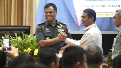 Kementerian Pertanian Perkuat Sinergi dengan TNI AD Wujudkan Swasembada Pangan