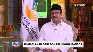 Gus Ipul saat diwawancarai di program One On One tvOne, Jumat (6/12/2024).