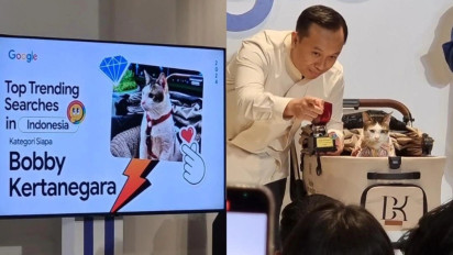 Momen Bobby Kertanegara, Kucing Presiden Prabowo Dapat Penghargaan di Acara Google Year in Search 2024